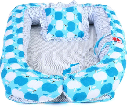 VParents Apple Print New Born Baby nest Bedding Set Reversible 0-10 Months