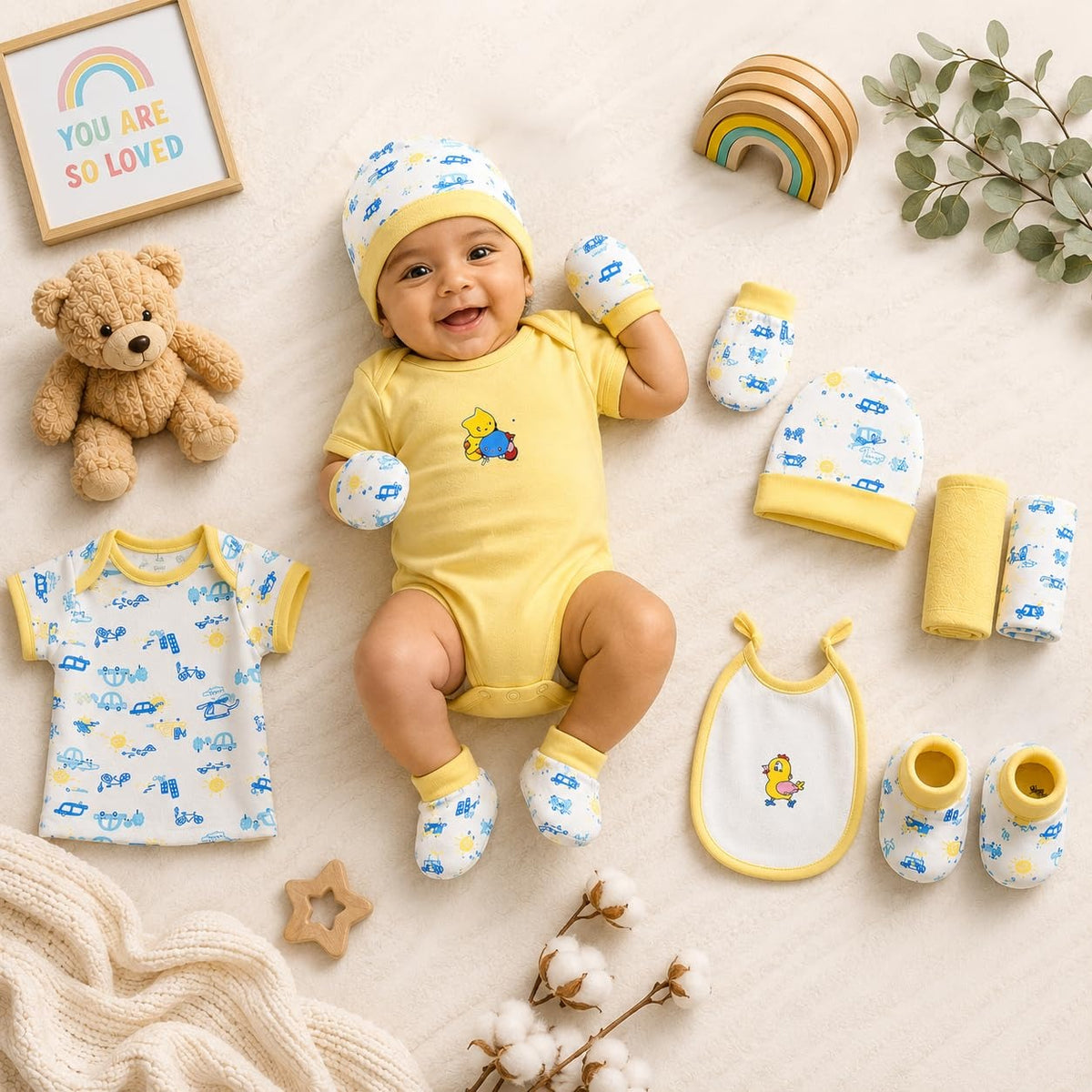 VParents Bitsy New Born Baby Gift Set