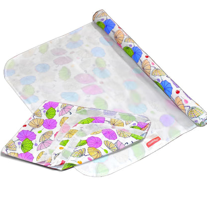 VParents Chunky Nappy Changing Mat Sleeping mats Water Proof Bed Protector sheet for New Born Baby  (0-3 Months)