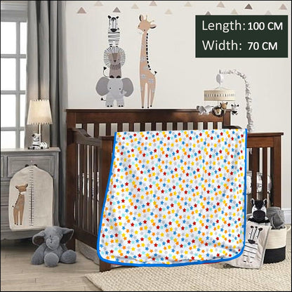 VParents cotton New Born Baby Hooded Wrapper Blanket,sigle layer  -Assorted design deo