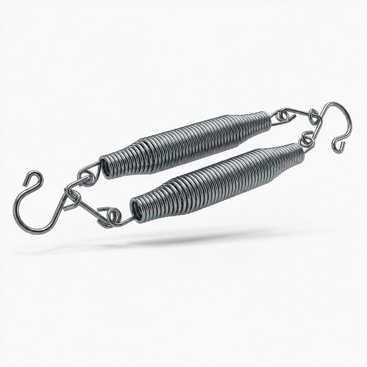  VParents Stainless Steel Baby Cradle Spring for Cradle Hanging 15KG (Silver)  (Silver)