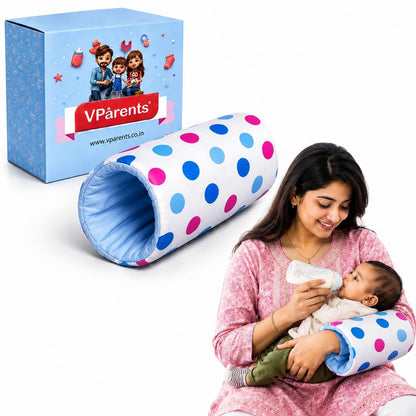 VParents Baby Feeding Arm Pillow for New Born Nursing Pillow for Breast and bottle feeding pillow