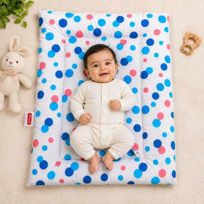 Vparents Chunky New Born Baby Godadi Soft Cotton Baby godi Godari|Baby Bed|Crib Sheet|bedding set