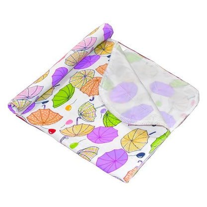 VParents Chunky Nappy Changing Mat Sleeping mats Water Proof Bed Protector sheet for New Born Baby  (0-3 Months)