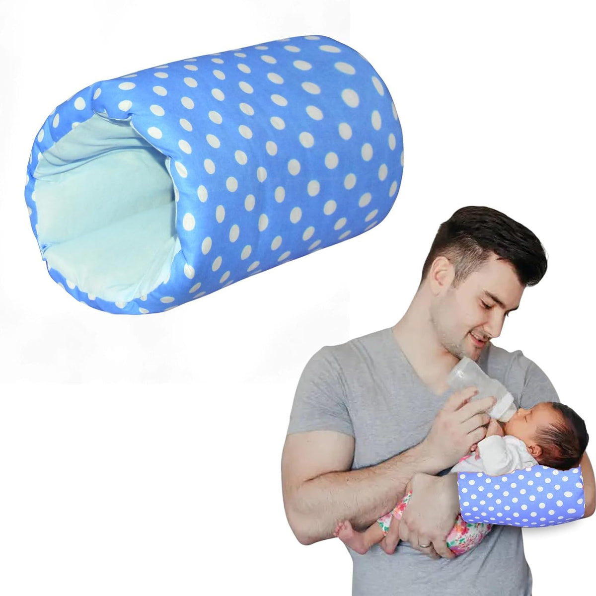VParents Baby Feeding Arm Pillow for New Born Nursing Pillow for Breast and bottle feeding pillow