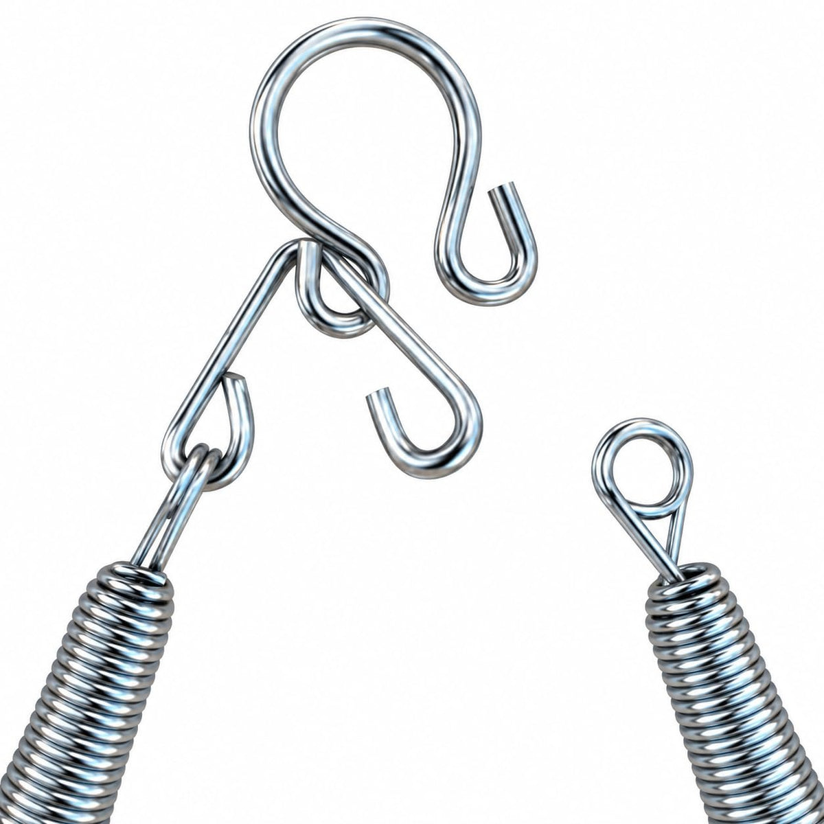  VParents Stainless Steel Baby Cradle Spring for Cradle Hanging 15KG (Silver)  (Silver)