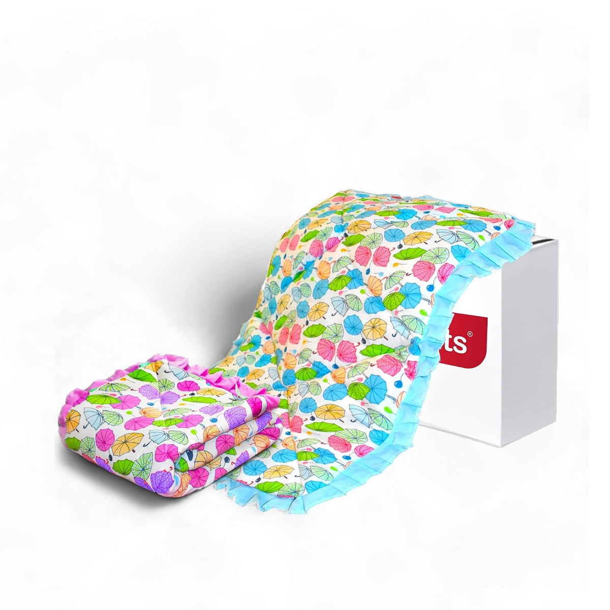 Vparents Chunky New Born Baby Godadi Soft Cotton Baby godi Godari|Baby Bed|Crib Sheet|bedding set