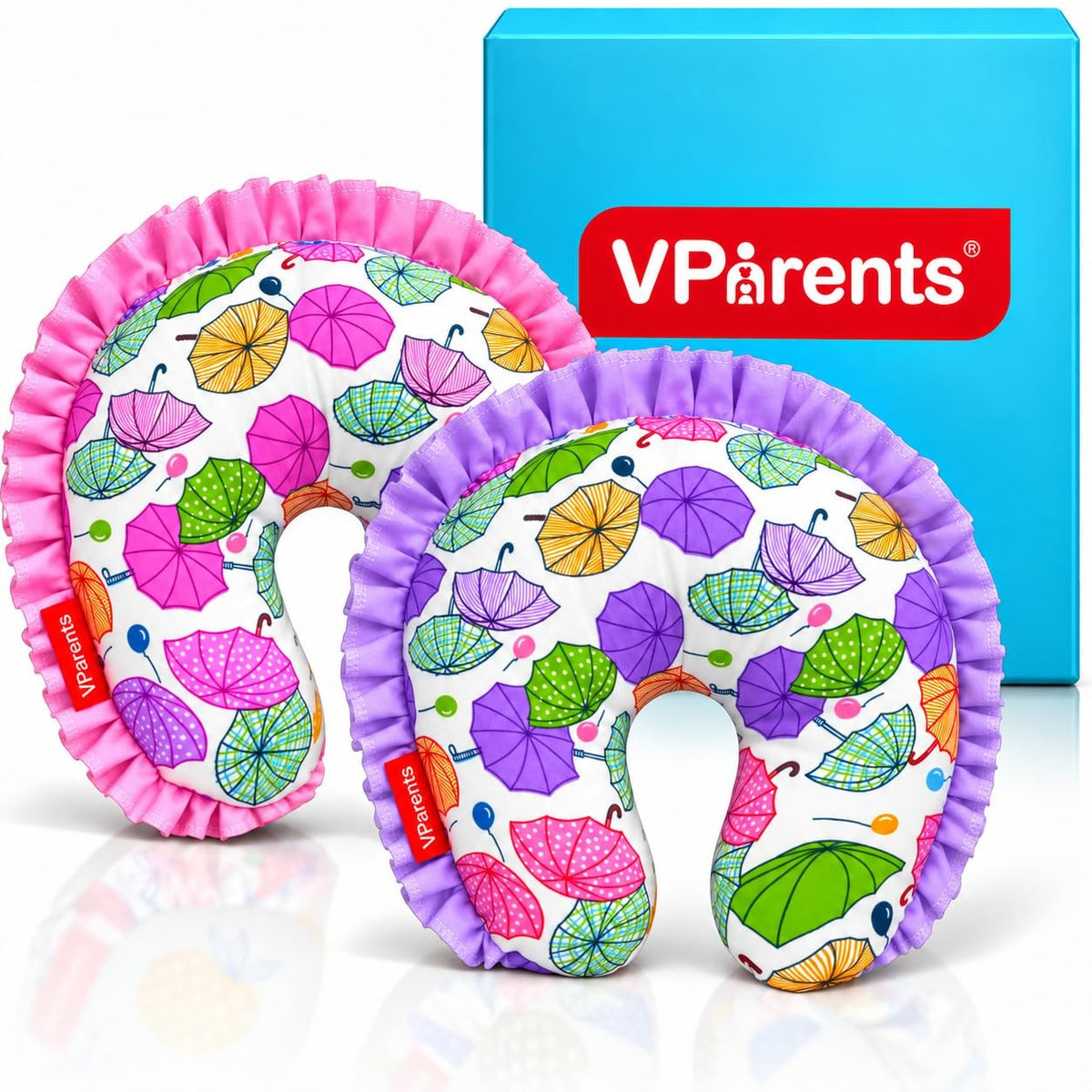 VParents Toddler Neck Support Soft Pillow for New Born Baby U Shape Pillow