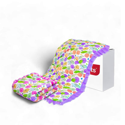 Vparents Chunky New Born Baby Godadi Soft Cotton Baby godi Godari|Baby Bed|Crib Sheet|bedding set