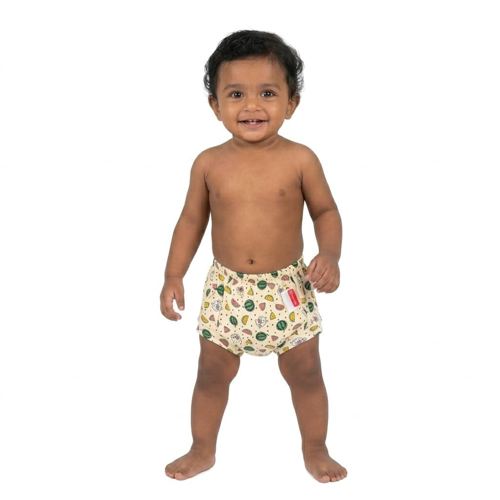 VParents Padded Underwear for Babies and Toddlers with 3 Layers of Cotton Padding Potty Training  Pull Up & Diaper-Free Time