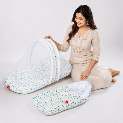 VParents Cheeky Cheeky Baby Bedding Set with Pillow and Sleeping Bag Combo