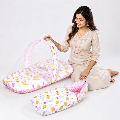 VParents Cheeky Cheeky Baby Bedding Set with Pillow and Sleeping Bag Combo
