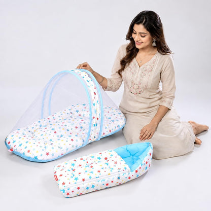 VParents Cheeky Cheeky Baby Bedding Set with Pillow and Sleeping Bag Combo
