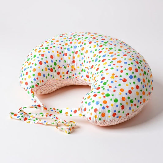 VParents Bluebell Multipurpose Baby Feeding Nursing Cum Maternity Pillow for New Born (Green)