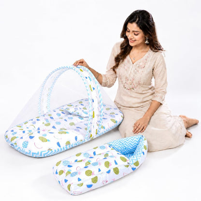 VParents Cheeky Cheeky Baby Bedding Set with Pillow and Sleeping Bag Combo