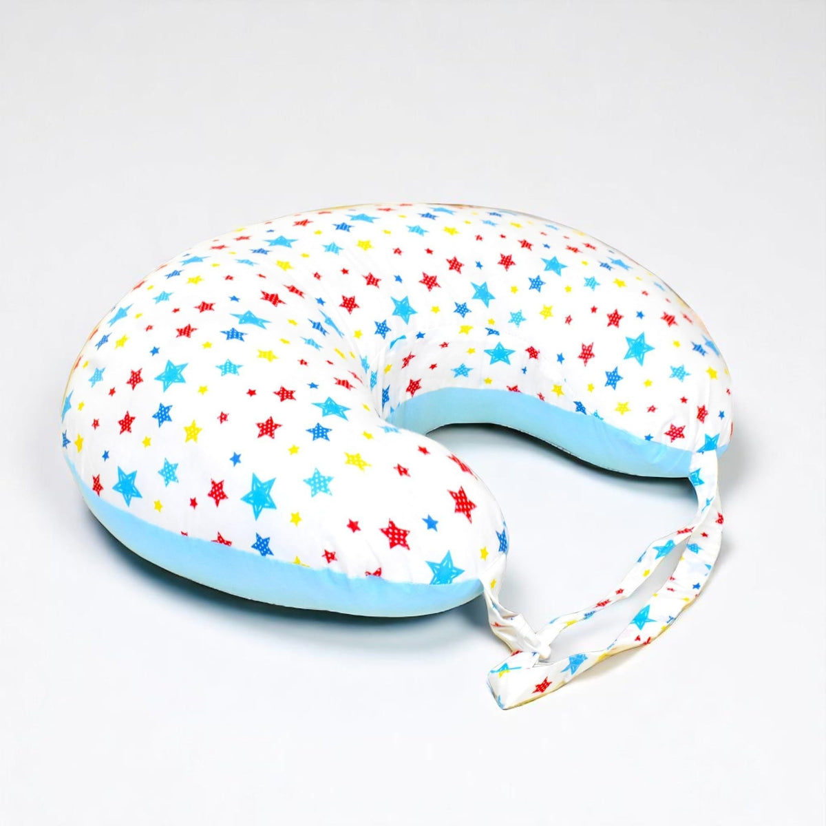 VParents Joy Multipurpose Baby Feeding Nursing Cum Maternity Pillow for New Born (Blue)