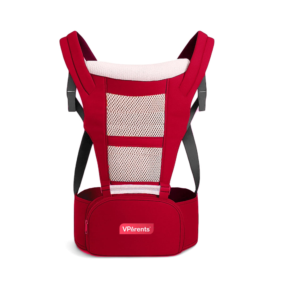VParents Hip Seat Baby Carrier with 4 Carry Positions, Baby Carrier with Hip seat for 3 to 36 Months Baby, Adjustable New-Born to Toddler Carrier, Max Weight Up to 15 Kgs Royal