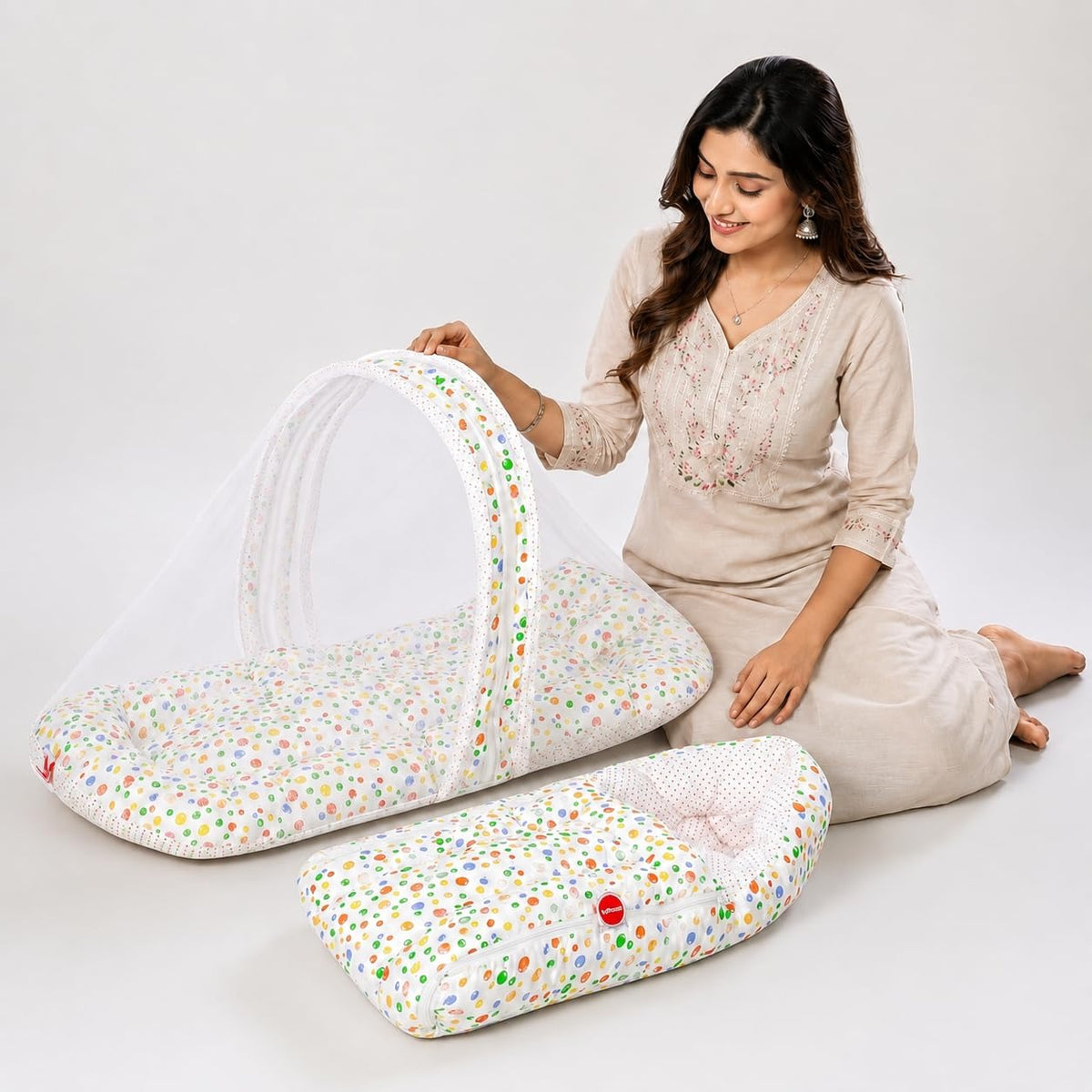 VParents Cheeky Cheeky Baby Bedding Set with Pillow and Sleeping Bag Combo