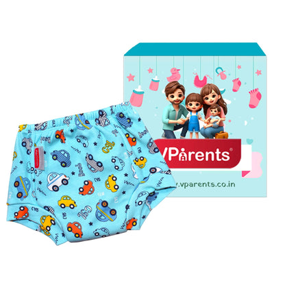 VParents Padded Underwear for Babies and Toddlers with 3 Layers of Cotton Padding Potty Training  Pull Up & Diaper-Free Time