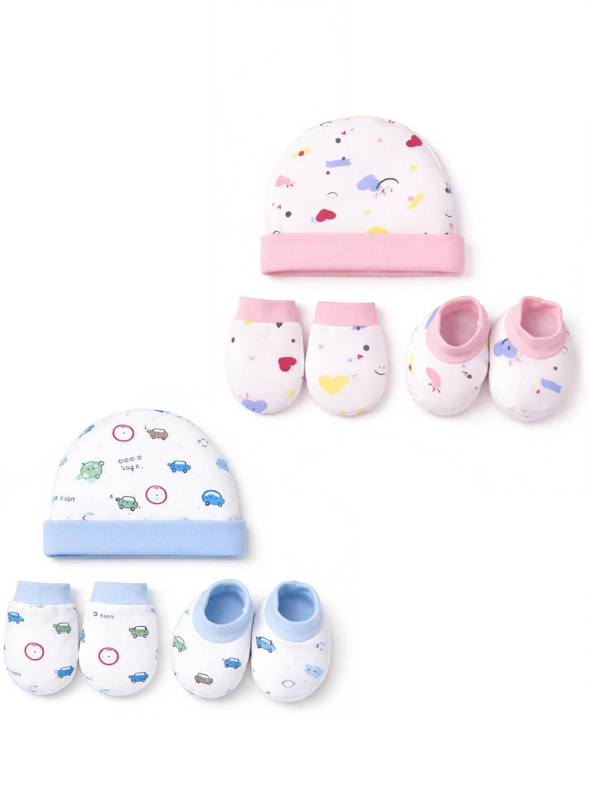 VParents Rosy Baby Feeding Pillow Bedding Set with Mosquito net and Sleeping Bag Combo (Pink)