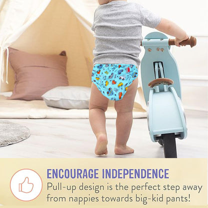 VParents Padded Underwear for Babies and Toddlers with 3 Layers of Cotton Padding Potty Training  Pull Up & Diaper-Free time