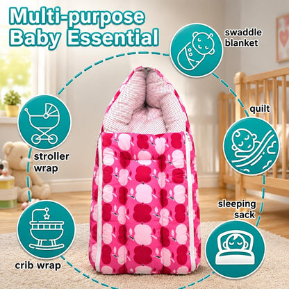 VParents Superb Baby Sleeping Bag Cum Carrying Bag