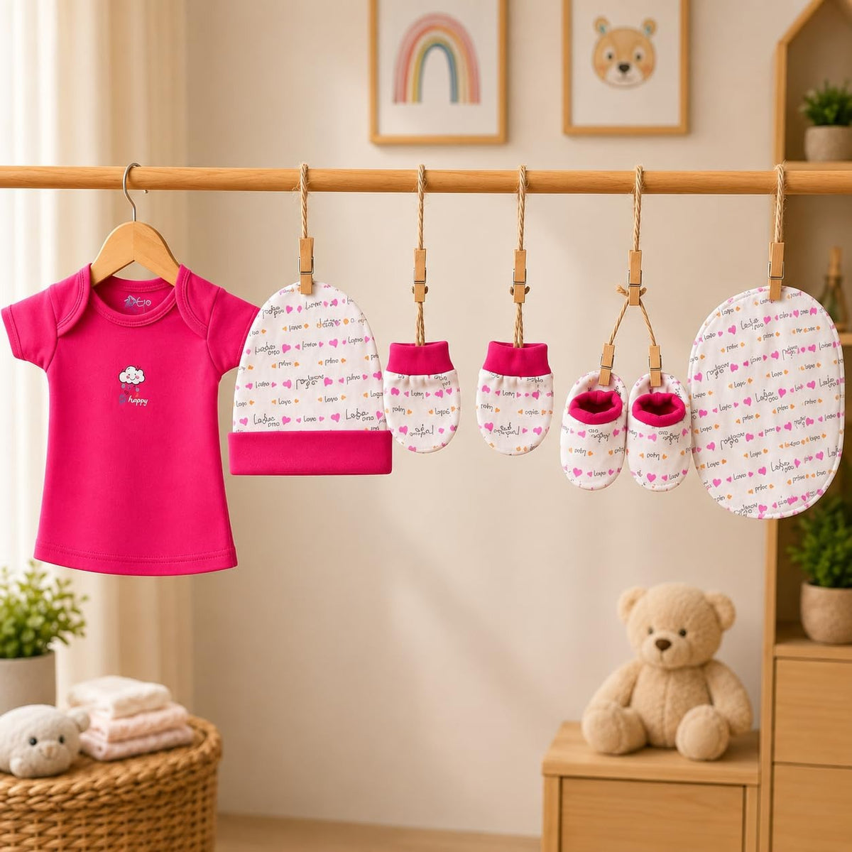 VParents Bitsy New Born Baby Gift Set
