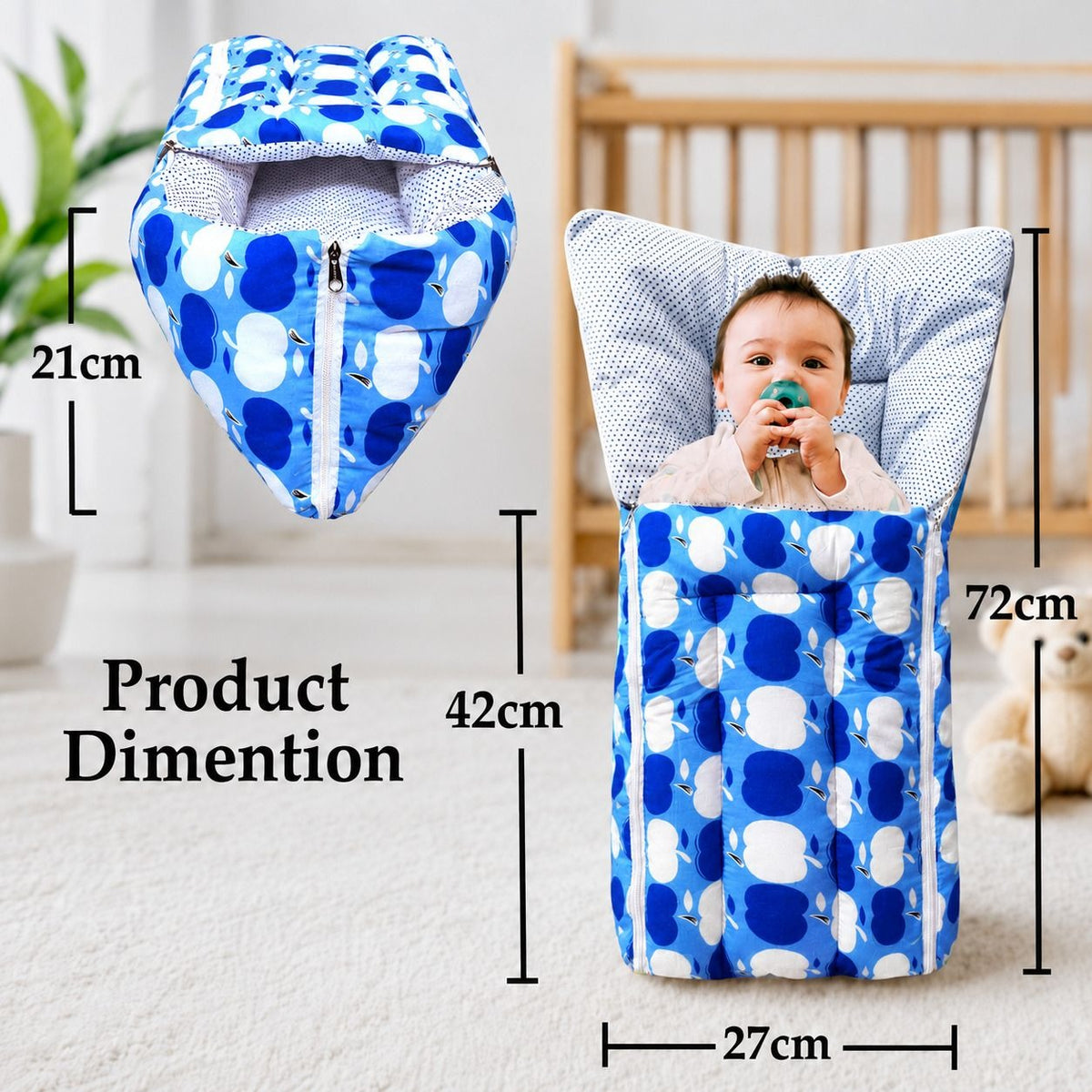 VParents Superb Baby Sleeping Bag Cum Carrying Bag