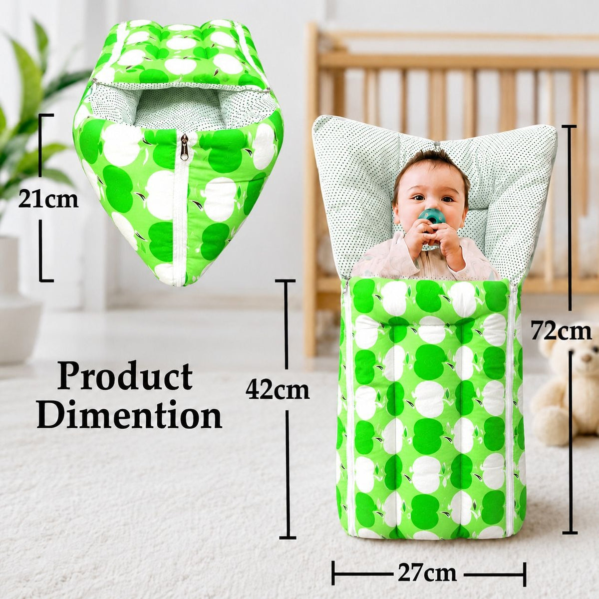 VParents Superb Baby Sleeping Bag Cum Carrying Bag