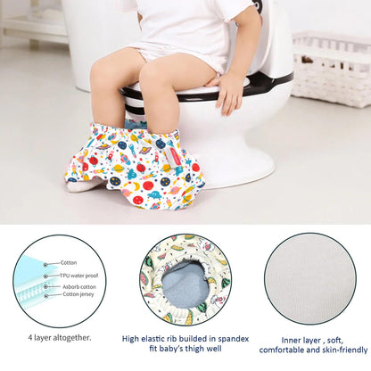 VParents Padded Underwear for Babies and Toddlers with 3 Layers of Cotton Padding Potty Training  Pull Up & Diaper-Free Time