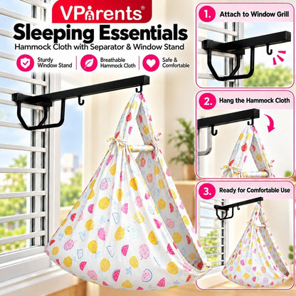 VParents Fruity Baby Cradle Cloth with Seperator