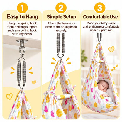 VParents Fruity Baby Cradle Cloth with Seperator