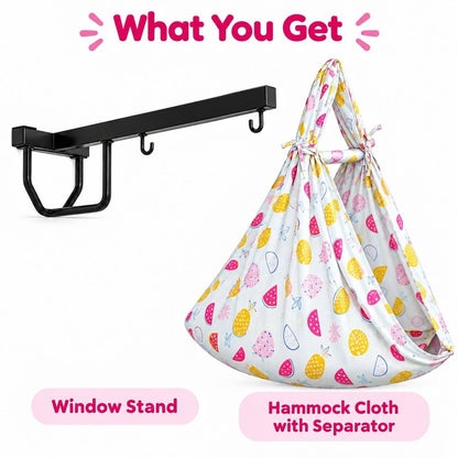 VParents Fruity Baby Cradle Cloth with Seperator
