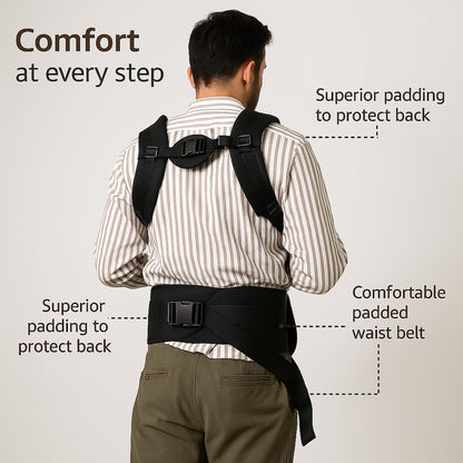 VParents Hip Seat Baby Carrier with 4 Carry Positions, Baby Carrier with Hip seat for 3 to 36 Months Baby, Adjustable New-Born to Toddler Carrier, Max Weight Up to 15 Kgs Royal