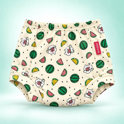 VParents Padded Underwear for Babies and Toddlers with 3 Layers of Cotton Padding Potty Training  Pull Up & Diaper-Free Time (6 -12 months Dinosaur)