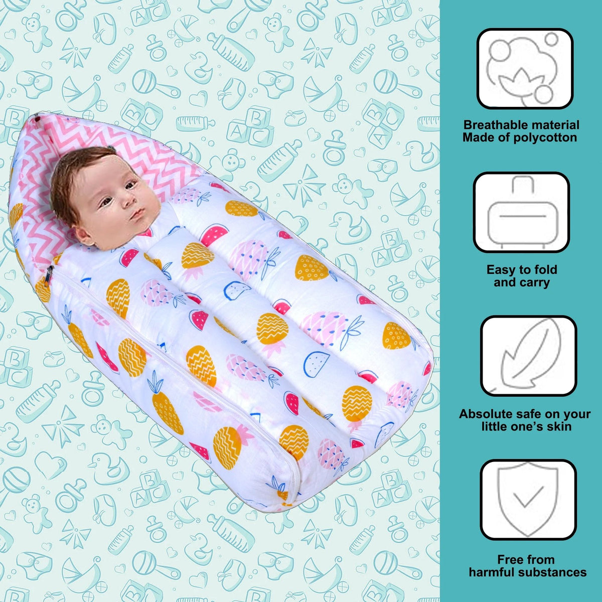 VParents Superb Baby Sleeping Bag Cum Carrying Bag