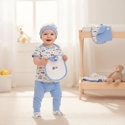 VParents New Born Baby Gift Set for baby shower boys and girls just born ( Pack of 13)