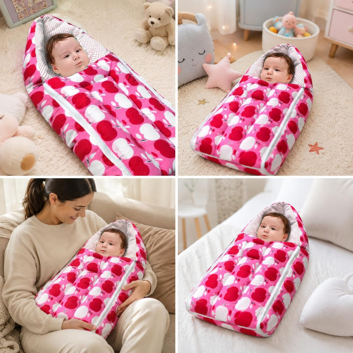 VParents Superb Baby Sleeping Bag Cum Carrying Bag
