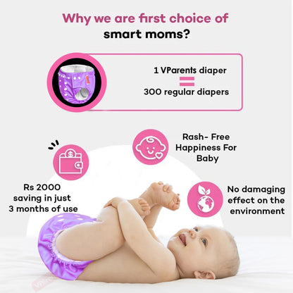 VParents New born Combo gift set for baby boy and girl cap mitten booties and Fullsleeve jabla diaper with insert jacket and  underwears (0 -6 month) Assorted Design pack of 14