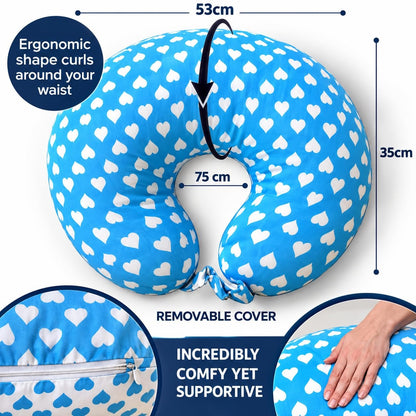 VParents Daisy Baby 4 Piece Bedding Set with Pillow and Bolsters Sleeping Bag and Bedding Set and Feeding Pillow Combo