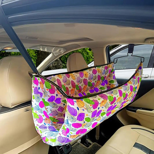VParents Car Cradle Hammock for 0 to 2 year baby | Portable with Adjustble Belt, Hammock Cloth, Hangers