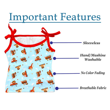VParents Cotton New Born Baby Boy's & Baby Girls jabla -Multicolour
