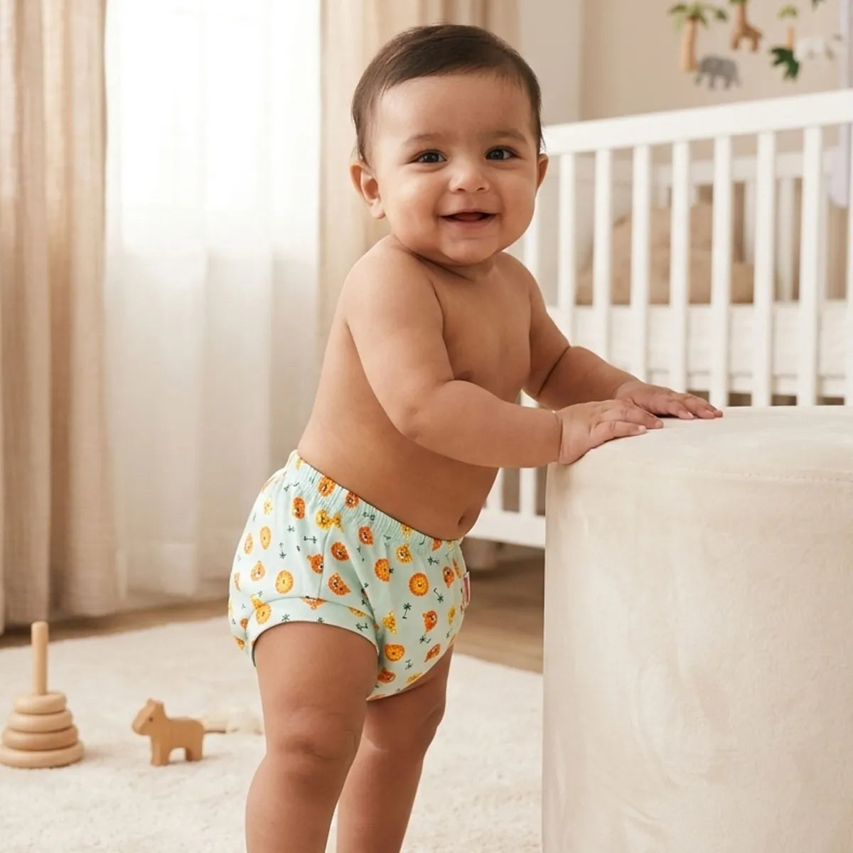 VParents Padded Underwear for Babies and Toddlers with 3 Layers of Cotton Padding Potty Training  Pull Up & Diaper-Free Time