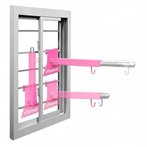 VParents Window Baby Cradle cot Metal Hanger adjustable and foldable (blue)