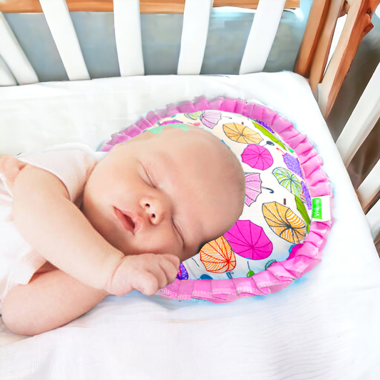 VParents Chunky Neck Support Soft Pillow for New Born Baby U Shape Pillow