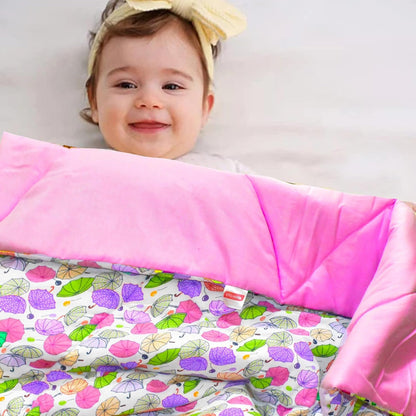VParents Chunky Baby & Kids Comforter Soft All Season Use Reversible Blanket (280 GSM, for Upto 7-8 Years Child) (60 X 40 Inches) (5 X 3.3 Feet) (152.4 X 101.6 Cm)