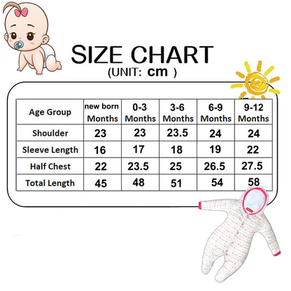 VParents Zoey Hooded Full Sleeve Cotton Baby Footies Sleepsuit Rompers for Baby Boys and Baby Girls Pack of 2