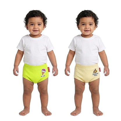 VParents Bloomer for Kids Unisex, 100% Pure Cotton Soft & Breathable Underwear Bloomers for Baby Comfortable & Durable