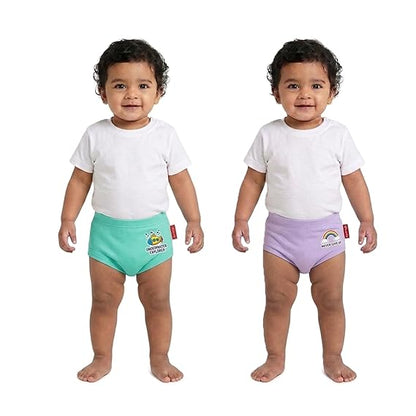 VParents Bloomer for Kids Unisex, 100% Pure Cotton Soft & Breathable Underwear Bloomers for Baby Comfortable & Durable