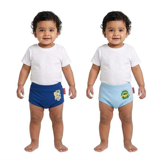VParents Bloomer for Kids Unisex, 100% Pure Cotton Soft & Breathable Underwear Bloomers for Baby Comfortable & Durable